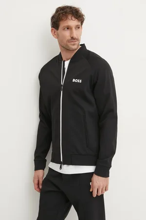 HUGO BOSS Mikina pánská, barva, s potiskem, 50530732