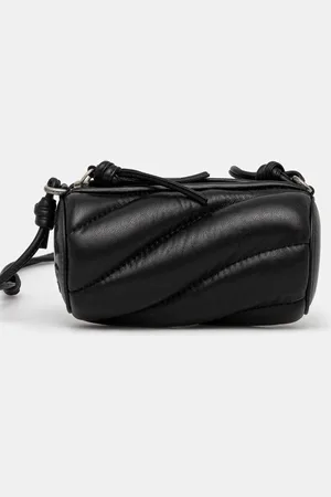 Fiorucci Kožená kabelka Leather Micro Mella Bag barva, U01FMASL005LE04BK01