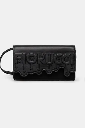 Fiorucci Kožená kabelka Melted Bag barva, U01FPABA208LE01BK01