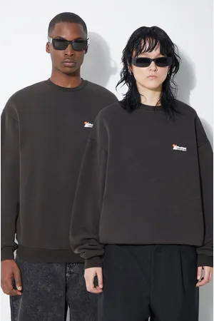 Butter Goods Mikina Distressed Pigment Dye Crewneck barva, hladká, BGQ1241302