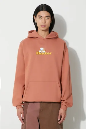 Butter Goods Mikina Teddy Logo Pullover Hood pánská, barva, s kapucí, potiskem, BGQ3231304