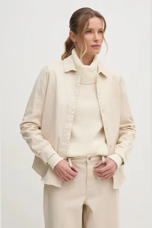 DKNY Košile dámská, barva, relaxed, s klasickým límcem, DJ4W2089