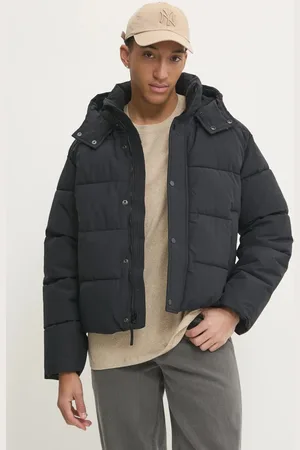Abercrombie & Fitch Bunda pánská, barva, zimní, oversize, KI132-4143