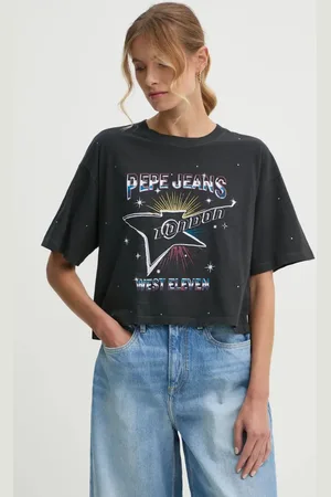 Pepe Jeans Bavlněné tričko LOUISE barva, PL505991