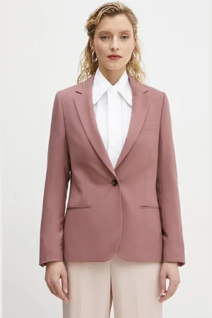 Paul Smith Vlněné sako barva, jednořadá, hladká, W2R.248J.P31053