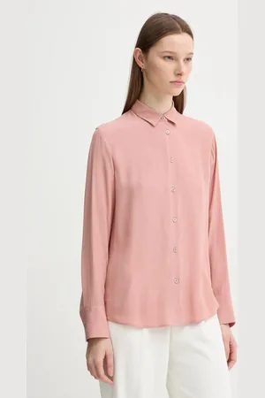 Paul Smith Košile s příměsí hedvábí barva, regular, s klasickým límcem, W2R.019B.P31186