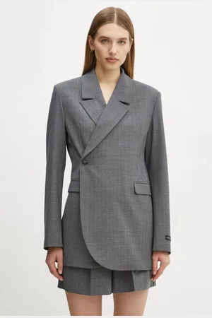 Herskind Blazer s příměsí vlny Lilith barva, dvouřadový, 5409134