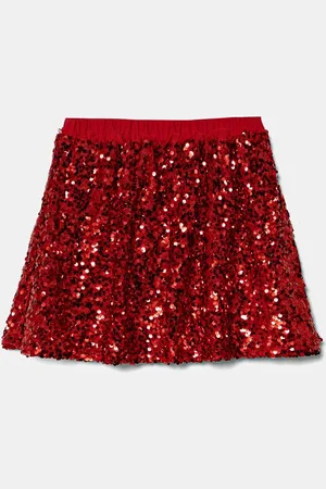 Benetton Dětská sukně barva, mini, áčková, 48U9C001S