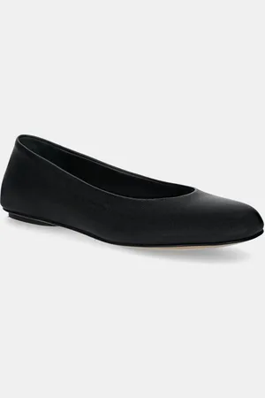 Max Mara Kožené baleríny TODI barva, 2515521074600