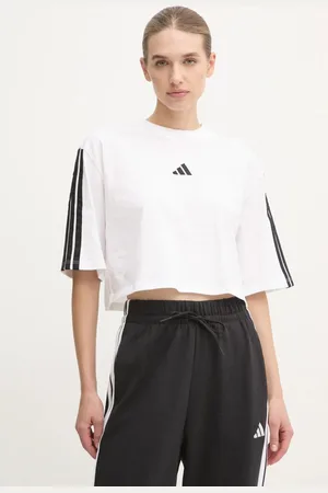 adidas Bavlněné tričko Essentials barva, JD4999