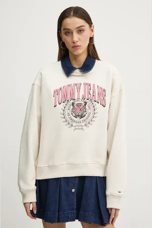 Tommy Hilfiger Mikina dámská, barva, s potiskem, DW0DW20211