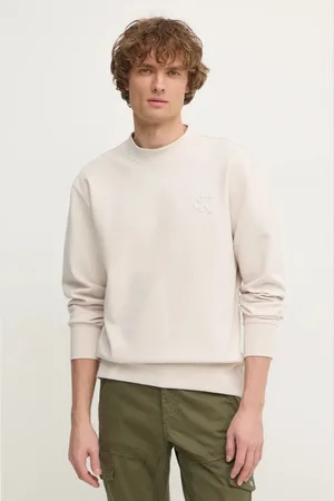 Calvin Klein Mikina pánská, barva, hladká, J30J326754