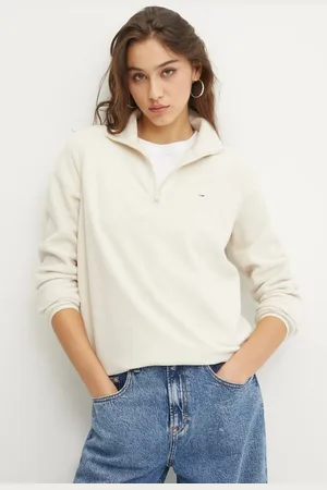 Tommy Hilfiger Mikina dámská, barva, hladká, DW0DW19751