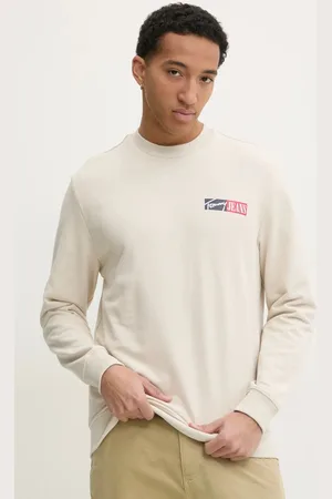 Tommy Hilfiger Bavlněná mikina pánská, barva, s potiskem, DM0DM20341