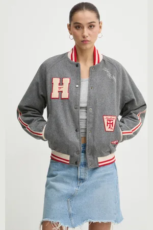 Tommy Hilfiger Bunda dámská, barva, přechodná, DW0DW20547
