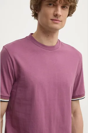 HUGO BOSS Bavlněné tričko barva, 50501097