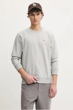 Tommy Hilfiger Mikina pánská, barva, melanžová, DM0DM09591