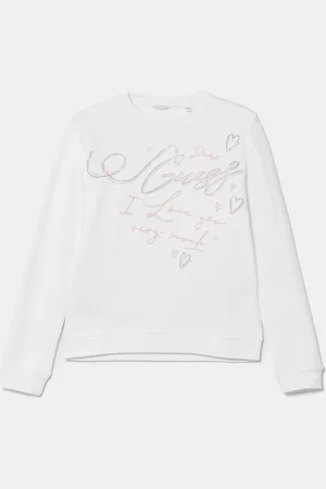 Guess Dětská bavlněná mikina barva, s aplikací, J5RQ05 KAD74