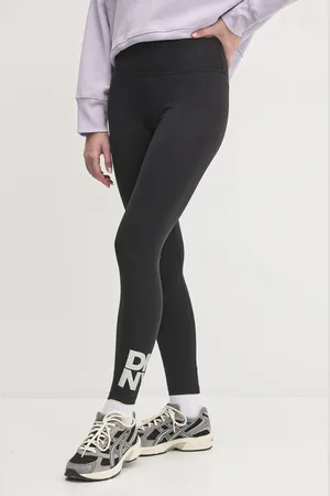 DKNY Legíny dámské, barva, s potiskem, DP5P3566