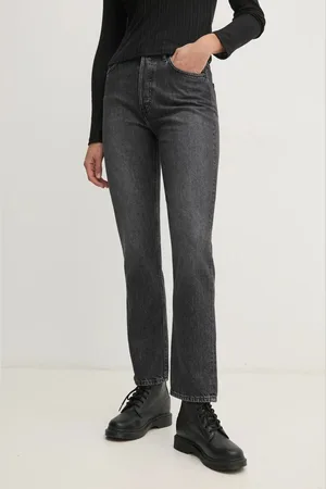 Pepe Jeans Džíny STRAIGHT JEANS UHW CELYN dámské, high waist, PL204593XM8