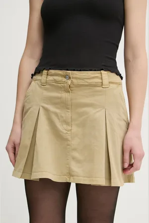 Tommy Hilfiger Džínová sukně barva, mini, áčková, DW0DW19366