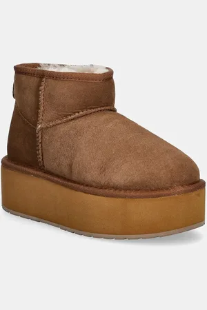 Emu Semišové sněhule Stinger Micro Flatform barva, W13082.CHES