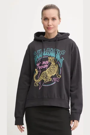 Billabong Mikina Tiger Tour dámská, barva, s kapucí, s potiskem, EBJSF00157