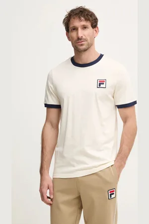 Fila Bavlněné tričko barva