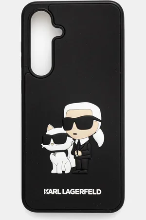 Karl Lagerfeld Obal na telefon S24 FE S721 barva, KLHCS24FE3DRKCNK