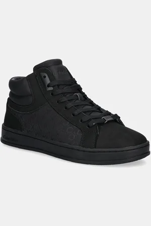 Calvin Klein Sneakers boty HIGH TOP LACE UP NB MONO barva, HM0HM01769