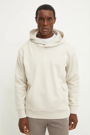 adidas Bavlněná mikina All SZN pánská, barva, s kapucí, hladká, IY4157