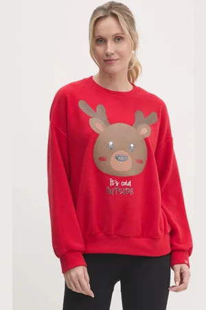 Benetton Pyžamová mikina dámská, barva, 3DFQ3M06R