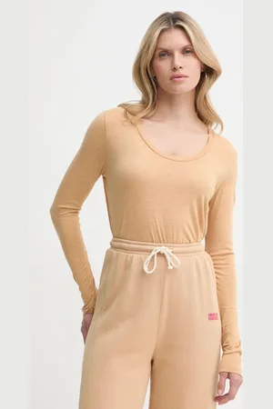 American Vintage Tričko s dlouhým rukávem barva, JAC49VE25