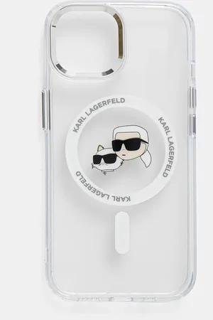 Karl Lagerfeld Obal na telefon iPhone 15 6.1 barva, KLHMP15SHLSKCH