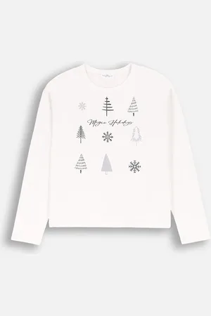 COCCODRILLO Dětské tričko s dlouhým rukávem barva, MERRY XMAS