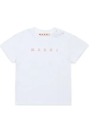 Marni Dětské bavlněné tričko MT276B T-SHIRT barva, s potiskem, M01438