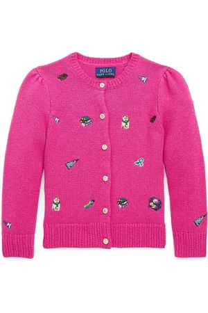 Ralph Lauren Dětský vlněný kardigan barva, 312950809001