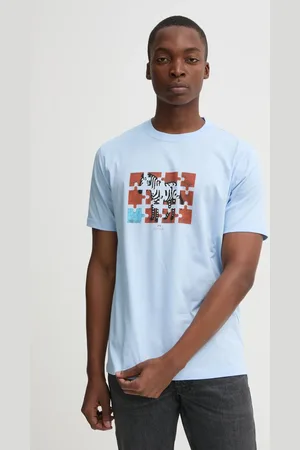 Paul Smith Bavlněné tričko barva, s potiskem, M2R.011R.PP5079