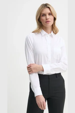 Filippa K Košile dámská, barva, regular, s klasickým límcem, 29100