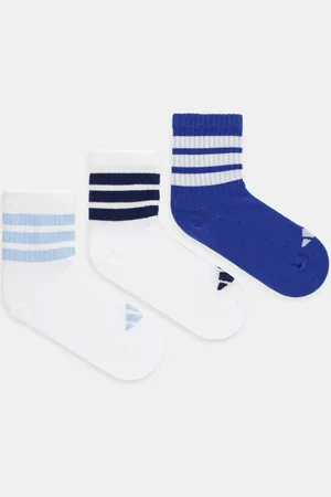 adidas Dětské ponožky 3-pack tmavomodrá barva, JD1348