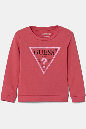 Guess Dětská bavlněná mikina barva, s potiskem, K74Q12 KAUG0