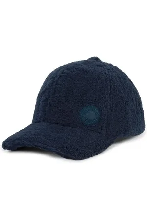 TOUS Kšiltovka TEXTIL tmavomodrá barva, hladká, 2002197133