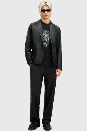 AllSaints Kalhoty HALLA pánské, barva, jednoduché, M024TB