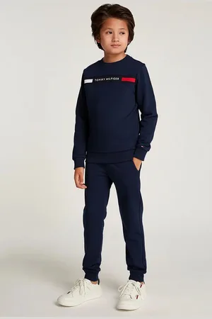 Tommy Hilfiger Dětská tepláková souprava tmavomodrá barva, KB0KB09312