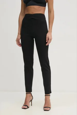 Guess Kalhoty SHIMMY dámské, barva, přiléhavé, high waist, 5RGB14 6304A