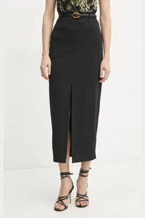 Guess Sukně barva, maxi, pouzdrová, 5RGD09 8502Z
