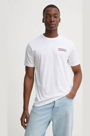 Paul Smith Bavlněné tričko barva, s potiskem, M2R.011R.PP5084