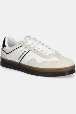 Tommy Hilfiger Kožené sneakers boty THE GREENWICH LEATHER barva, EM0EM01524