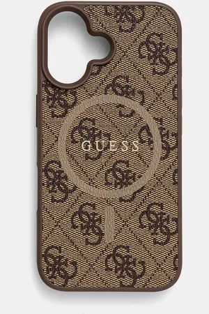 Guess Obal na telefon iPhone 16 6.1 barva, GUHMP16SG4GFRW