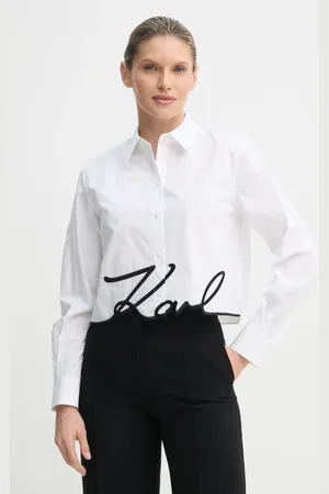 Karl Lagerfeld Bavlněná košile barva, regular, s klasickým límcem, A1W11002